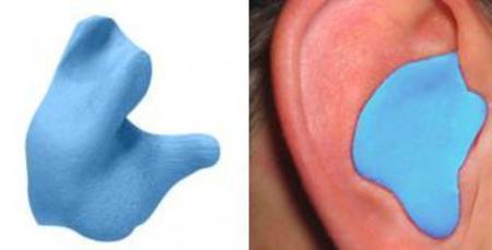 Radians Custom Molded Earplugs Blue 