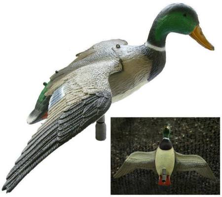 Details about   Electric Flying Duck Decoy Fly Mallard Drake with Support Foot Hunting Shooting 
