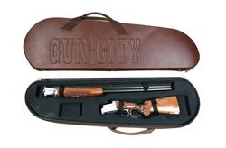 Buy Gun City Under & Over Shotgun Hard Case: Leather Look in NZ New Zealand.