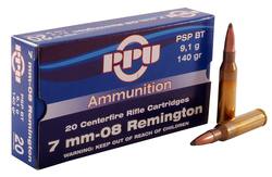 Buy PPU Prvi Partizian 7mm-08 140gr Soft Point Boat Tail *20 Rounds in NZ New Zealand.