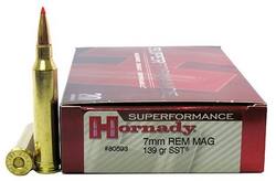 Buy Hornady 7mm Rem Mag Superformance 139gr Polymer Tip Hornady SST *20 Rounds in NZ New Zealand.