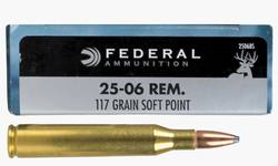 Buy Federal 25-06 Power-Shok 117 Grain Jacketed Soft Point 20 Rounds in NZ New Zealand.