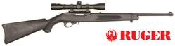 Buy 22 Ruger 10/22 Blue Synthetic 4x32 Scope Package in NZ New Zealand.