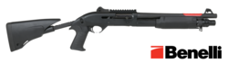 12ga Benelli M3 Tactical Pump/Semi with Ghost Ring Sight & Pistol Grip Telescopic Stock: 14"