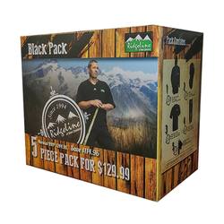 Buy Ridgeline Top to Toe 5 Piece Fleece Black Pack in NZ New Zealand.