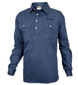 Buy Stoney Creek Done & Dusted Shirt Navy L in NZ New Zealand.