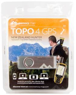 Buy TOPO 4 GPS: New Zealand Hunter in NZ New Zealand.
