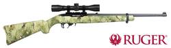 Buy 22 Ruger 10/22 Blued/Wolf Camo & Scope Package in NZ New Zealand.