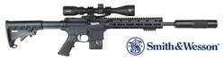 Buy 22 Smith & Wesson M&P 15-22 Sport with Ranger 3-9x42 Scope & Hushpower Silencer in NZ New Zealand.