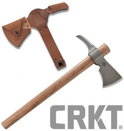 Buy CRKT Woods Kangee T-Hawk Axe  & Leather Sheath in NZ New Zealand.