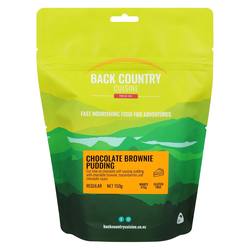 Buy Back Country Cuisine Freeze Dri Meal: Chocolate Brownie Pudding in NZ New Zealand.