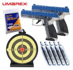 Buy Umarex Beretta APX 6mm Blowback CO2 Air Pistol 2 Player Package 380fps in NZ New Zealand.