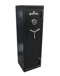 Buy Boston Security 10 Gun Biometric Keypad/Dial 6mm Safe A, B, C & P Cat Approved | Finger Print Scan Entry in NZ New Zealand.