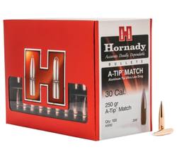 Buy Hornady Projectiles 30cal (.308) 250gr Match Aluminum Tip x100 in NZ New Zealand.