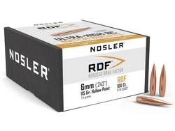 Buy Nosler Projectiles 6mm 115gr Hollow Point Boat-tail RDF 100x in NZ New Zealand.