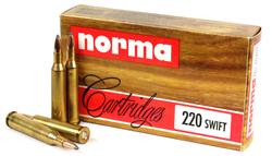 Buy Norma 220 Swift Custom Load 50gr Soft Point *20 Rounds in NZ New Zealand.