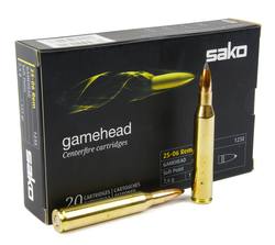 Buy Sako 25-06 Gamehead 117gr Soft Point *20 Rounds in NZ New Zealand.