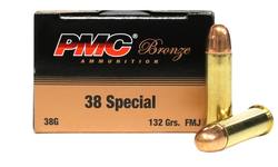 Buy PMC 38-Special 132gr FMJ | 50 Round in NZ New Zealand.