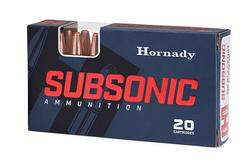Buy Hornady 450 Bushmaster Sub-X Subsonic 395gr 1050fps 20 Rounds in NZ New Zealand.