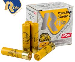 Buy Rio Steel Shot 20ga #3 28gr 76mm Royal Blue Steel 1400FPS *25 Rounds in NZ New Zealand.