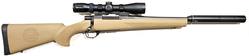 Buy 7mm-08 Howa 1500 Blued Synthetic 16" with Scope & Silencer in NZ New Zealand.