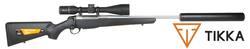 Buy Tikka T3x Elite Fluted & Threaded 24" with Burris Signature HD5-25x50 & Silencer in NZ New Zealand.