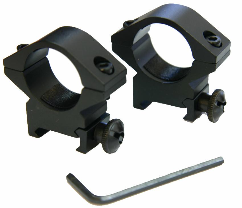 CCOP USA SR-1003WM 1" Weaver/Picatinny Steel Scope Rings – Mid Profile, Steel