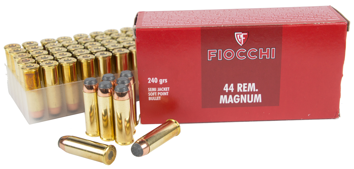 FIocchi 44 Mag 240gr Semi Jacketed Soft Point *50 Rounds NZ - 44
