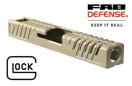 FAB Defense Tactic Skin Slide Cover For Glock 17/22: Tan NZ
