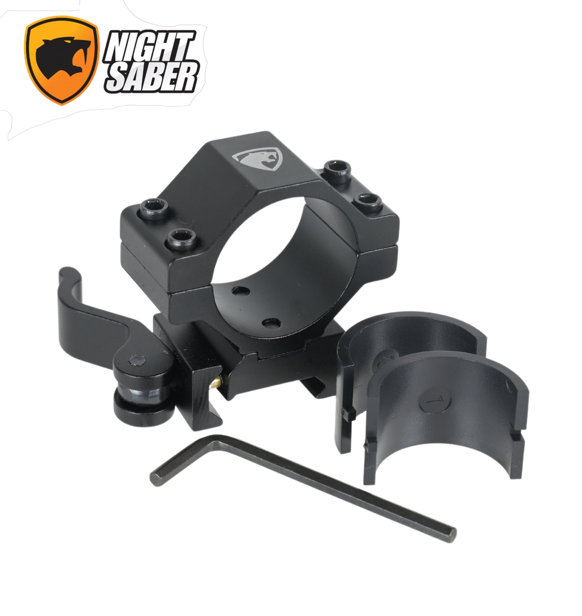 12 Gauge Flashlight Mount Tactical Flashlight Mount Bracket Rifle Flash ...