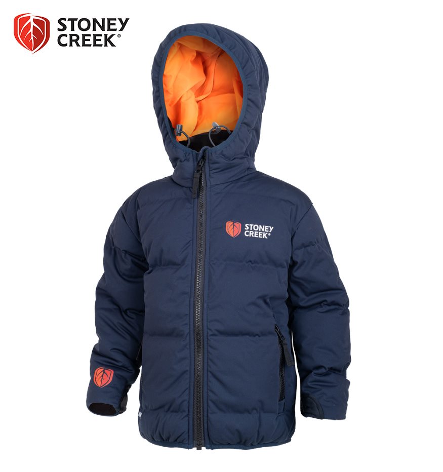 Stoney Creek Kids ThermoFlex Puffer Jacket Blue NZ Kids by Gun City