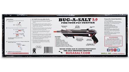 Pistola De Sal Official Salt Wars 4.0 – Con Puntero Láser Gratis, Para Cazar Moscas Y Bichos
