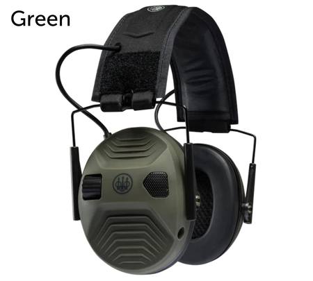 Beretta Electronic Earmuffs 26DB | Green, Black or Otter NZ - Ear