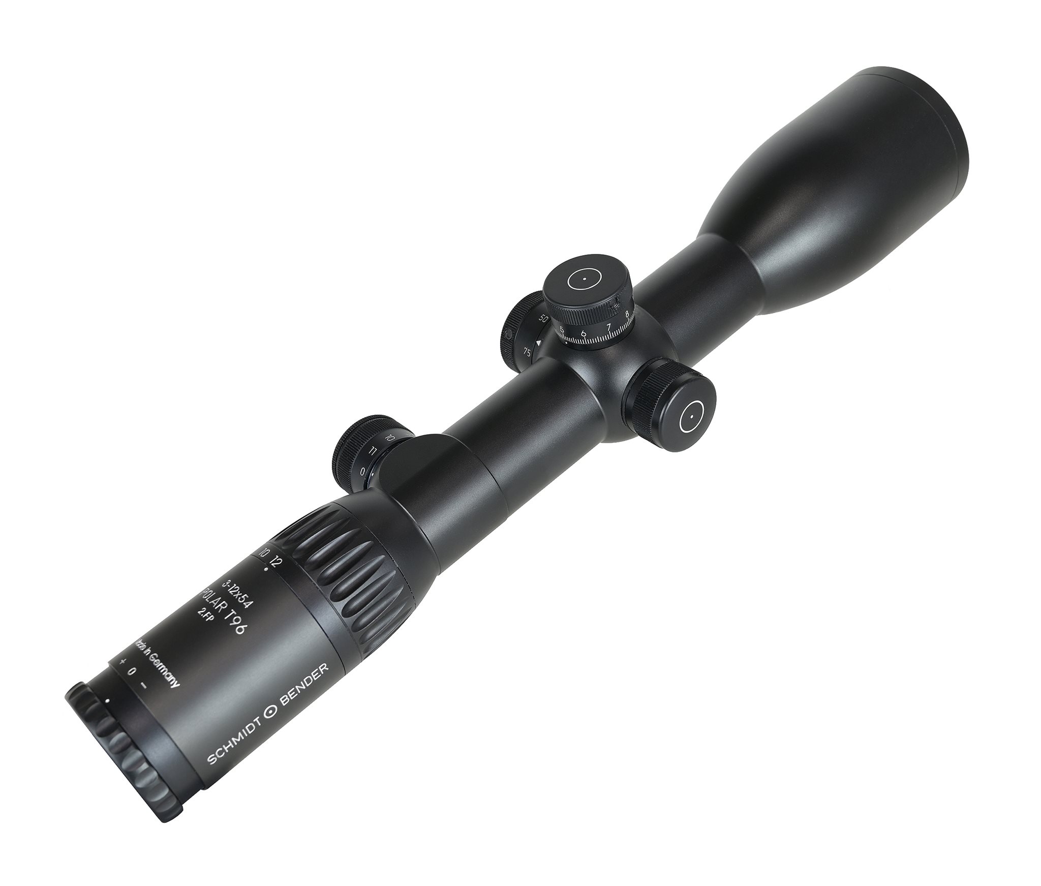 Schmidt & Bender Polar T96 3-12x54 BDC Turret, Side Focus, D7 (SFP