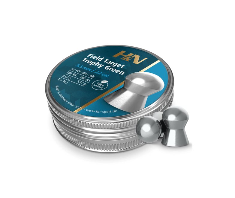 Pellets used for air rifle shooting