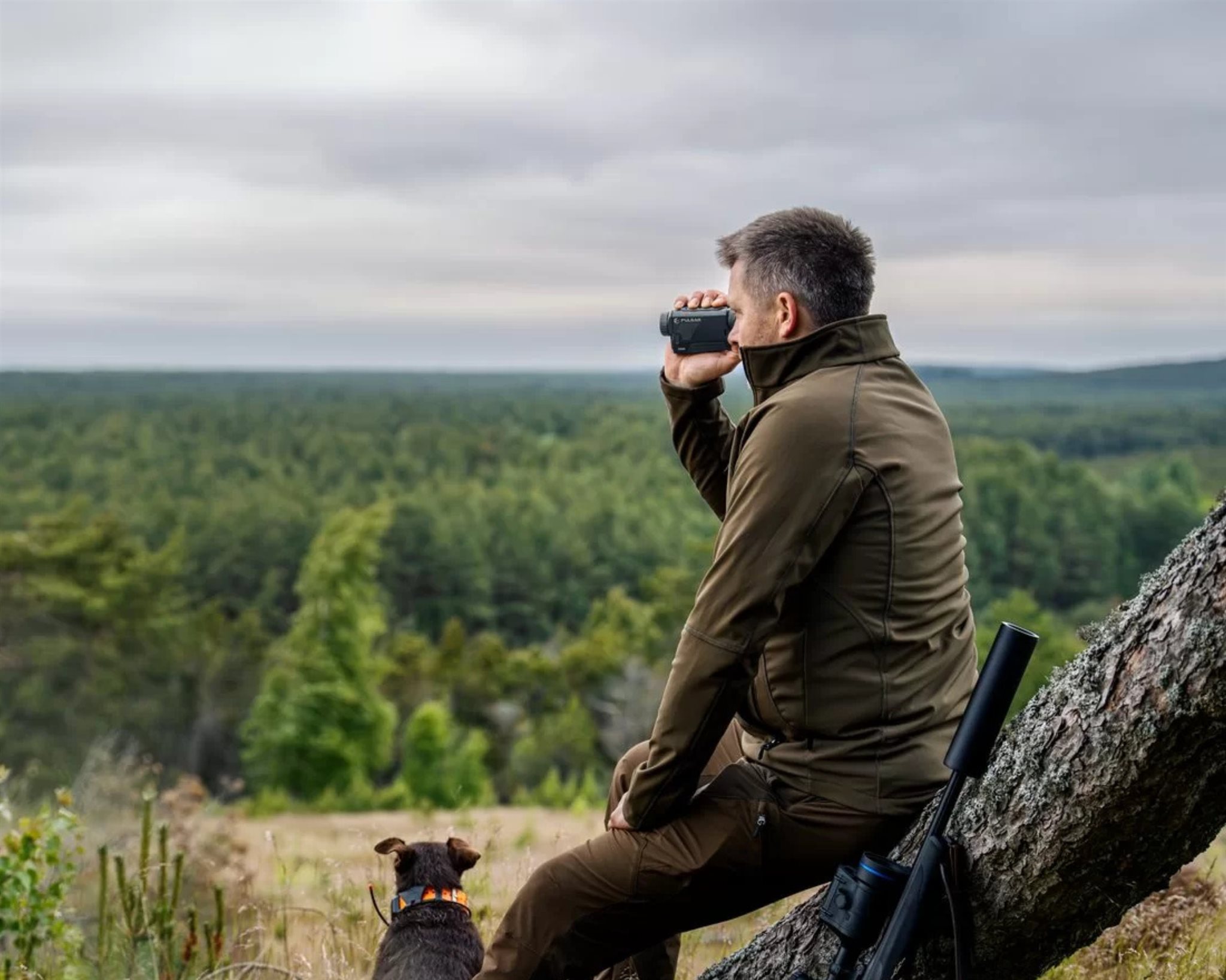 Thermal imaging detecting heat signatures day and night