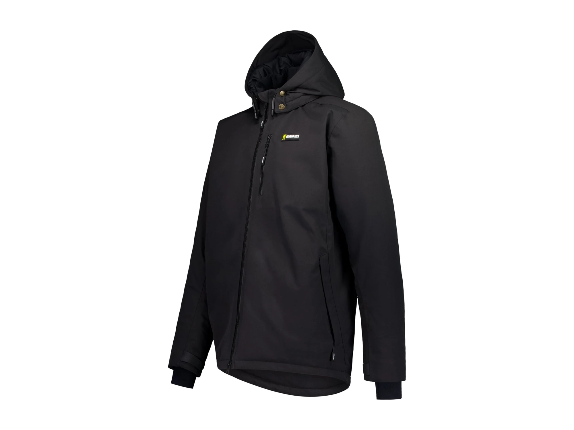 Swazi Geyser Waterproof Insulation Jacket Black NZ - Jackets and