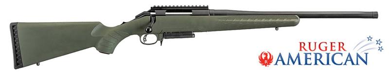 Buy 6.5 Creedmoor Ruger American Predator AI Style Blued Green Synthetic 22" Threaded in NZ New Zealand.