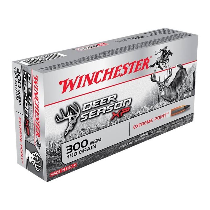 Buy Winchester 300 WSM 150gr Extreme Point Dear Season 20 Rounds in NZ New Zealand.