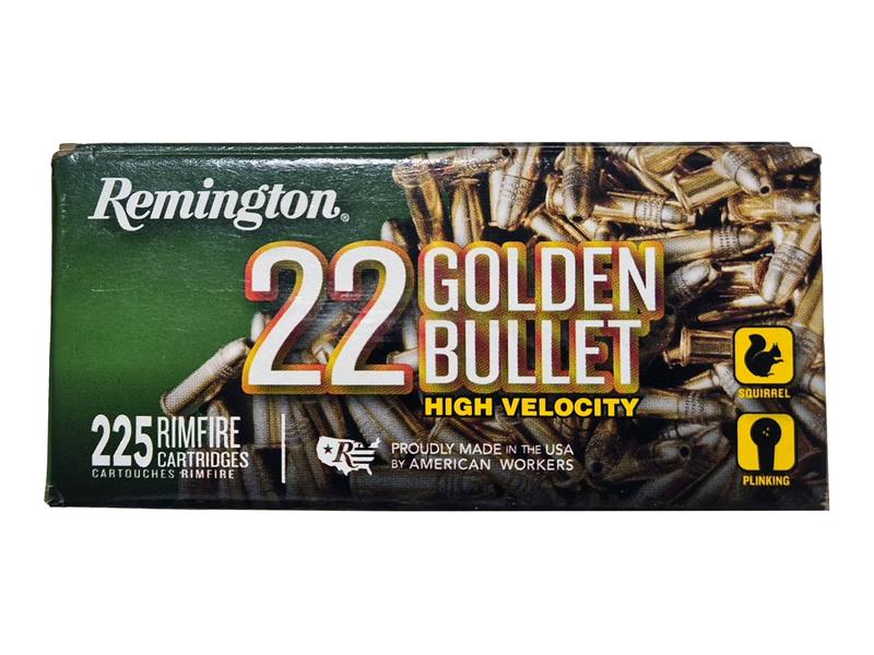 Buy Remington 22 Gold Bullet 36gr Plated Hollow Point High Velocity 1280fps 225 Rounds in NZ New Zealand.