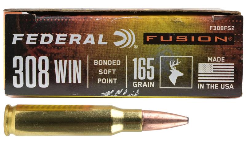 Buy Federal 308 Fusion 165gr Soft Point Bonded Boat Tail in NZ New Zealand.