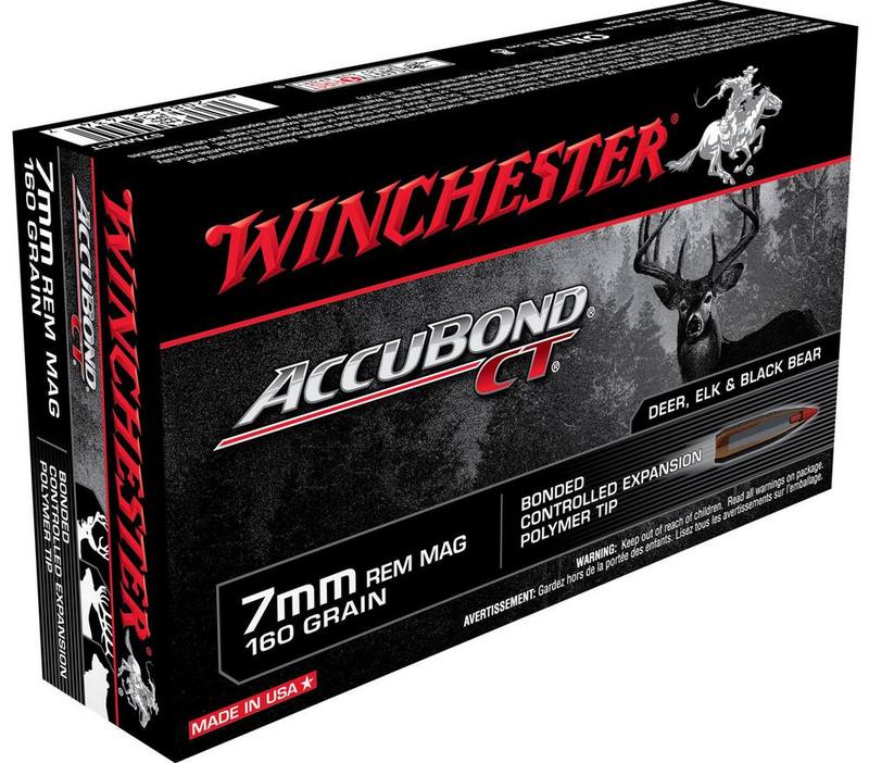 Buy 7mm Rem Mag Winchester 160gr Accubond 20 Rounds in NZ New Zealand.