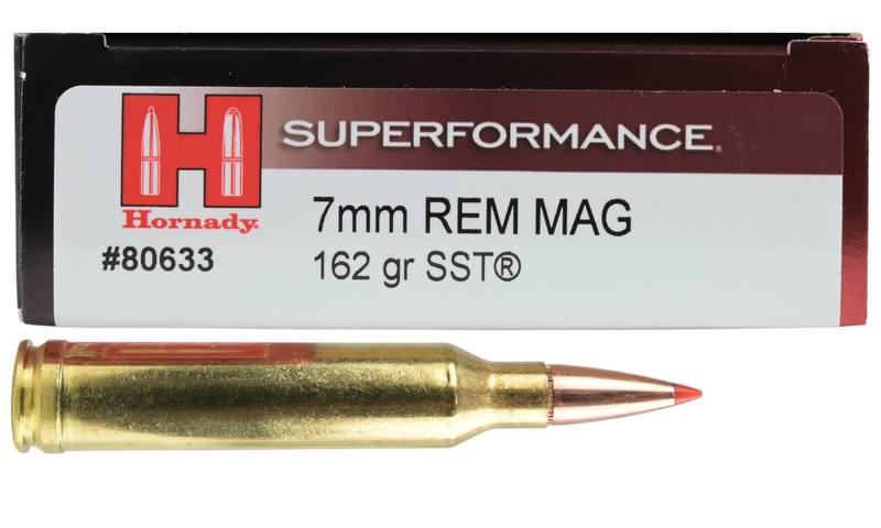 Buy Hornady 7mm Rem Mag Superformance 162gr Polymer Tip  Hornady SST in NZ New Zealand.