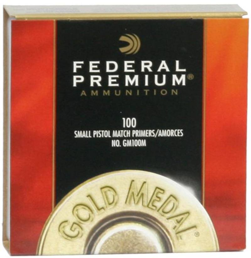 Buy Federal Small Pistol Primers No. GM100M in NZ New Zealand.