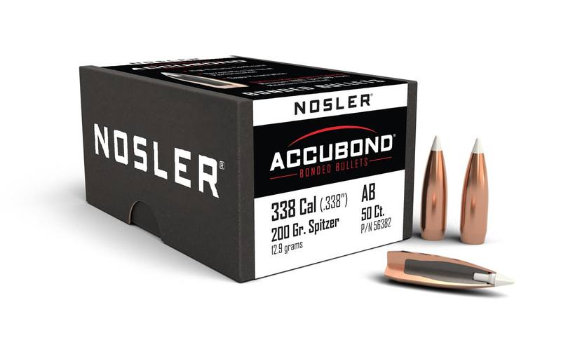 Buy Nosler Projectile 338 cal 200 gr Accu-Bond | 50x in NZ New Zealand.
