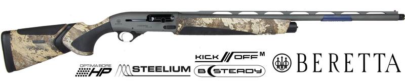 Buy 12ga Beretta A400 Xtreme Plus Kick-Off Aquatech Grey Veil Avayde Camo 28" in NZ New Zealand.