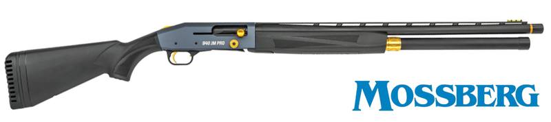 Buy 12ga Mossberg 940 JM Pro Synthetic 24" Interchoke | 4 + 1 in NZ New Zealand.