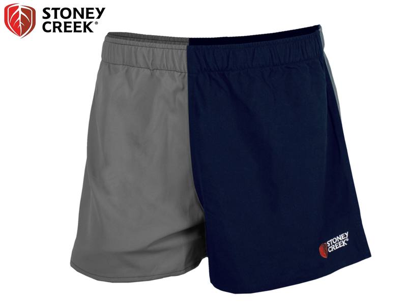 Buy Stoney Creek Kids Jester Shorts Nsvy/Grey | Choose Size in NZ New Zealand.