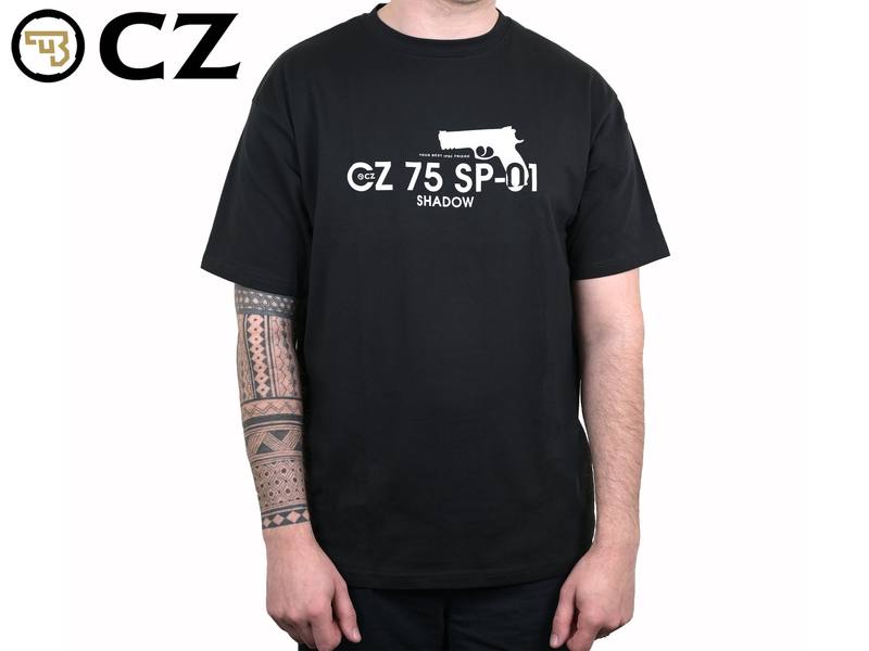 Buy CZ T-Shirt Shadow IPSC Large in NZ New Zealand.