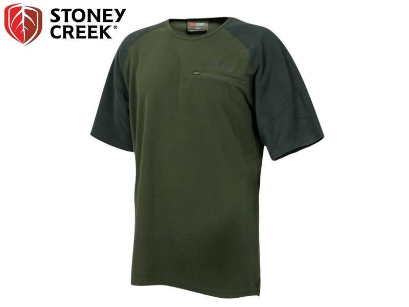 Buy Stoney Creek Microplus Short Sleeve Tee Phantom Rosin | Choose Size in NZ New Zealand.